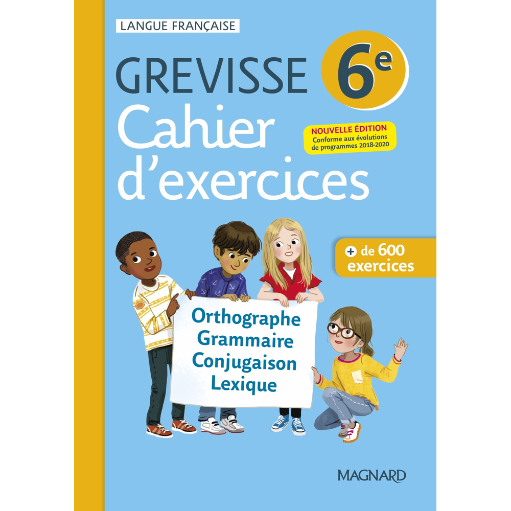 Cahier Grevisse 6e (2021) (Broché)