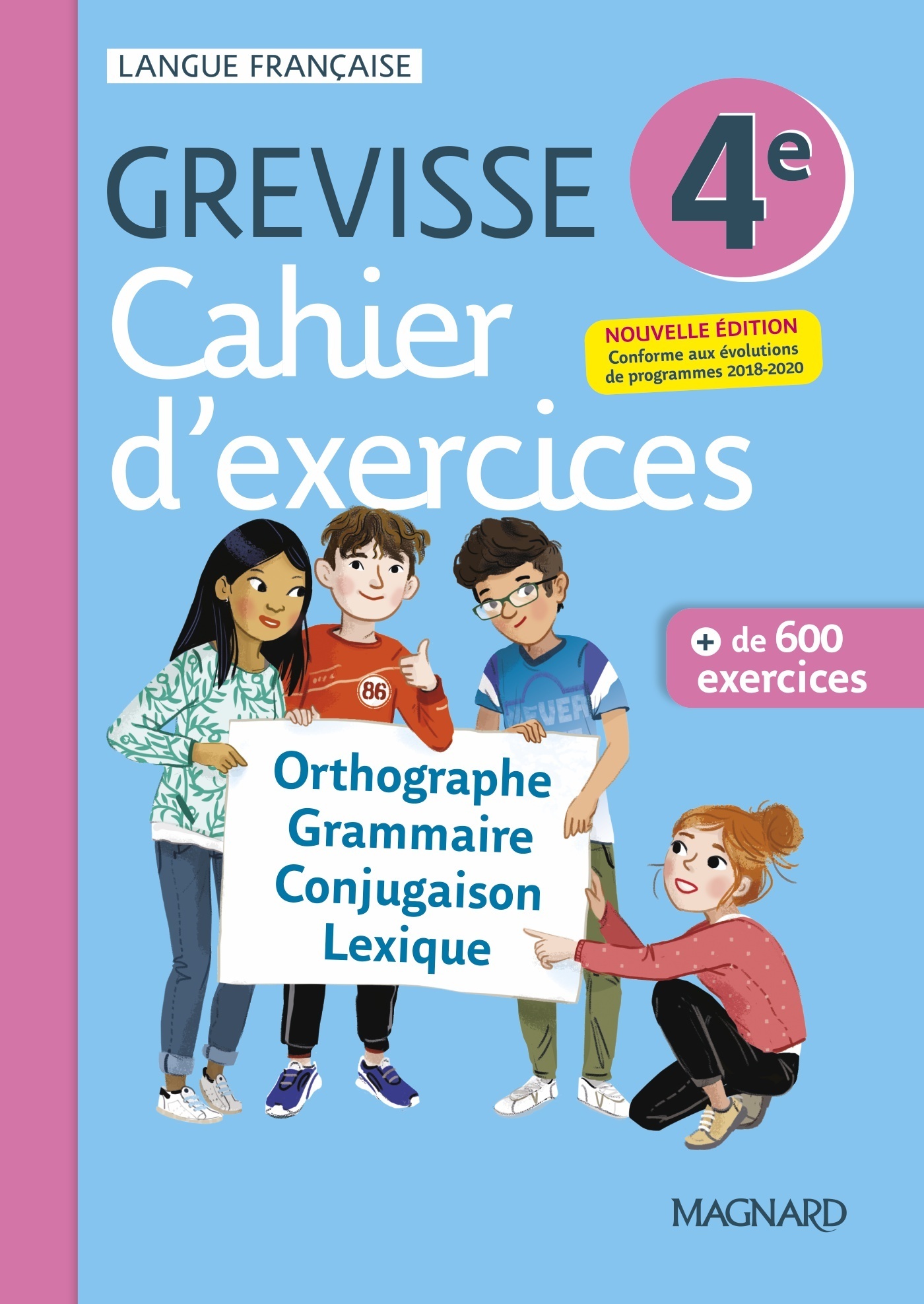 Cahier Grevisse 4e (2021) (Broché)