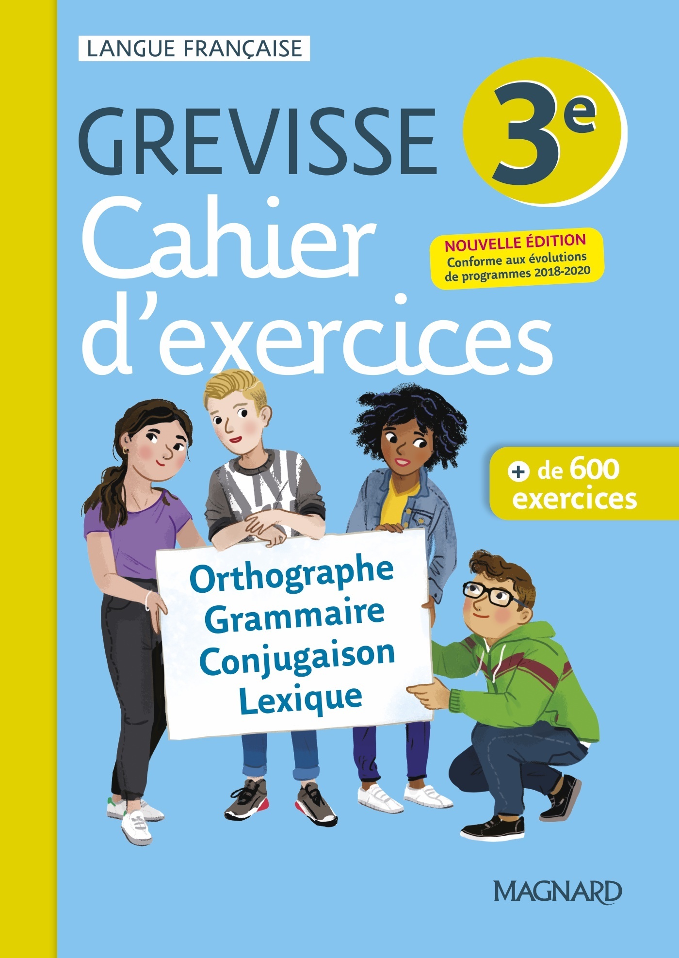Cahier Grevisse 3e (2021) (Broché)