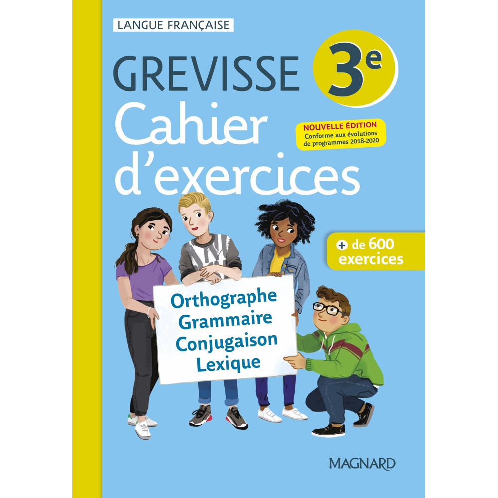 Cahier Grevisse 3e (2021) (Broché)