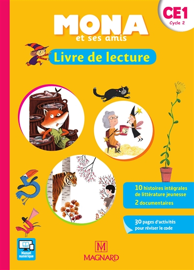 Mona et ses amis CE1 (2018) - Manuel de l'élève (Cartonné)