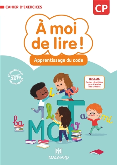 À moi de lire ! CP (2019) - Cahier d'apprentissage de code (Broché)