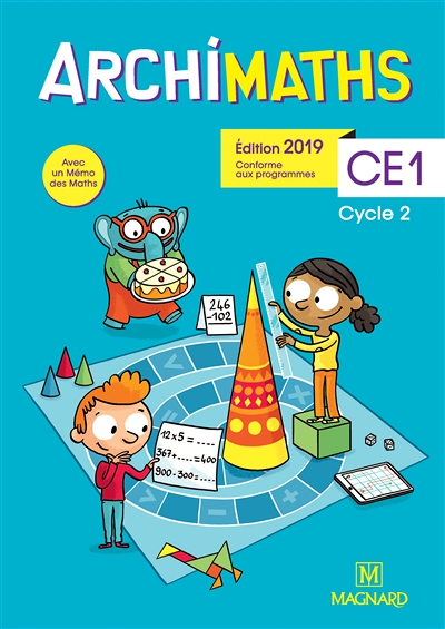 Archimaths CE1 (2019) - Fichier de l'élève + Mémo des maths (Blister)