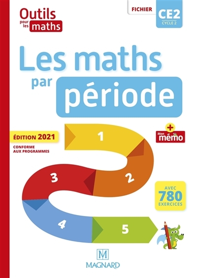 Outils pour les maths CE2, cycle 2 : les maths par période : fichier (Broché)