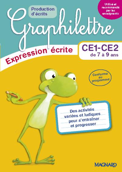 Graphilettre - Expression écrite CE1-CE2 (Broché)