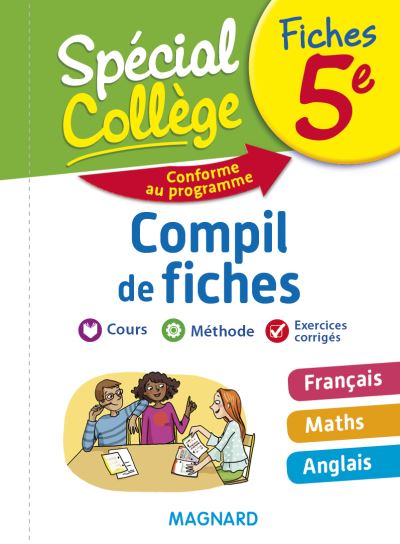 Spécial Collège Compil de fiches 5e (Broché)