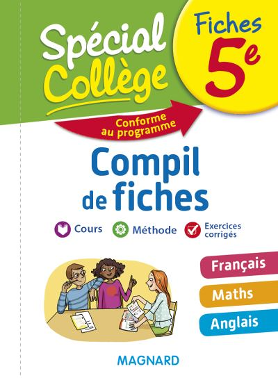 Spécial Collège Compil de fiches 5e (Broché)