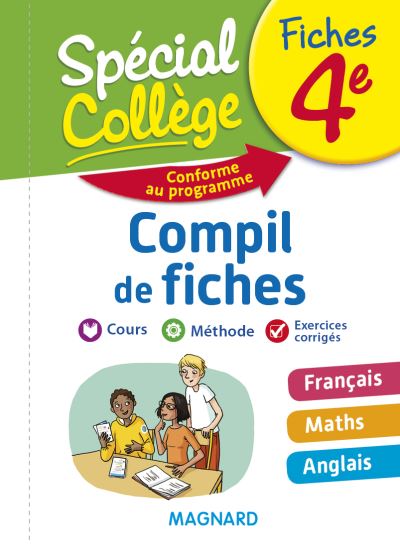 Spécial Collège Compil de fiches 4e (Broché)