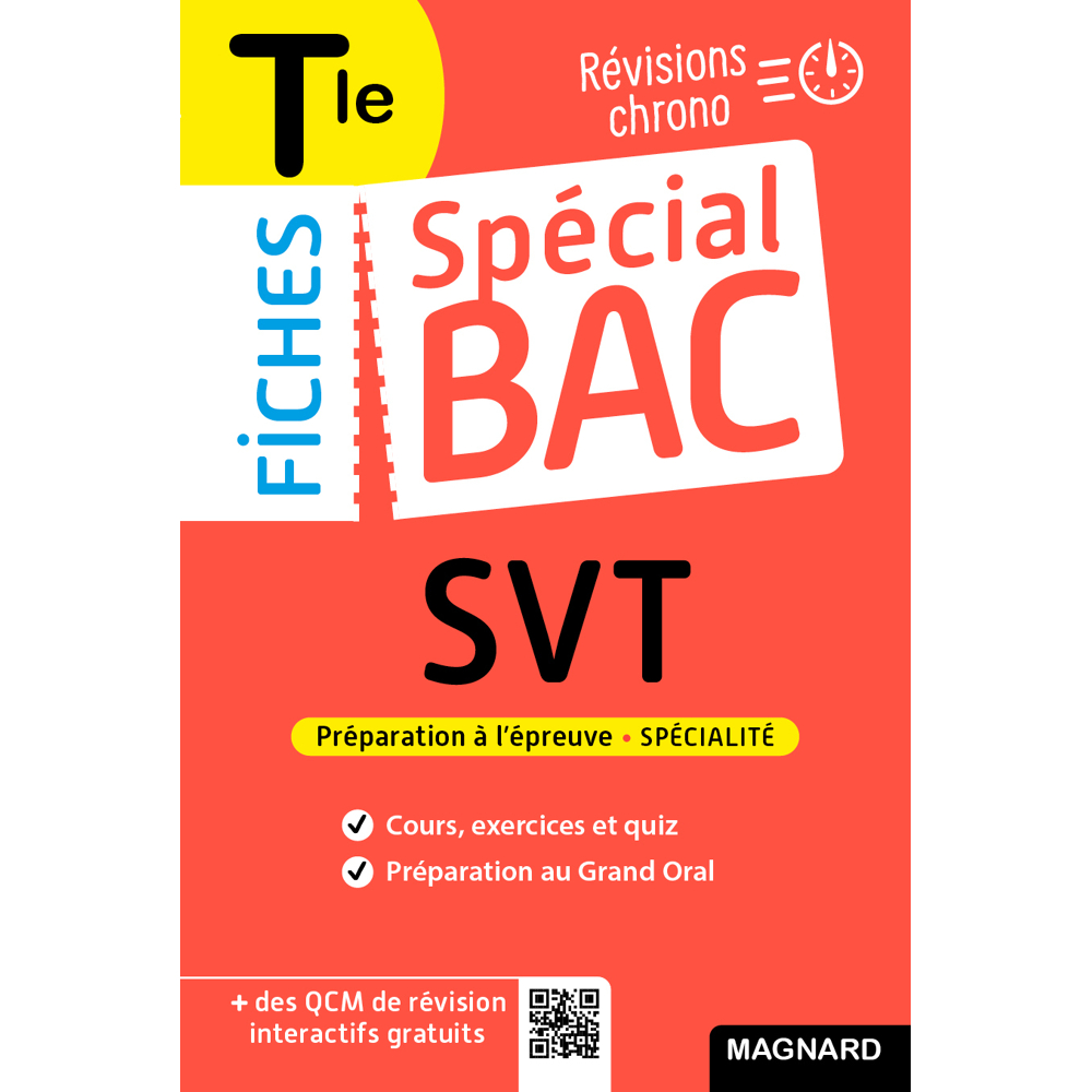 Spécial Bac Fiches SVT Tle Bac 2024 - Tout le programme en 59 fiches, cours ultra-visuel, schémas-bi