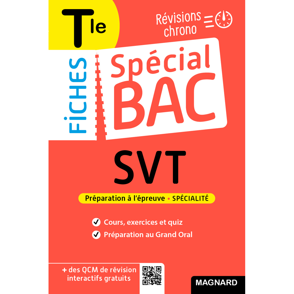 Spécial Bac Fiches SVT Tle Bac 2024 - Tout le programme en 59 fiches, cours ultra-visuel, schémas-bi
