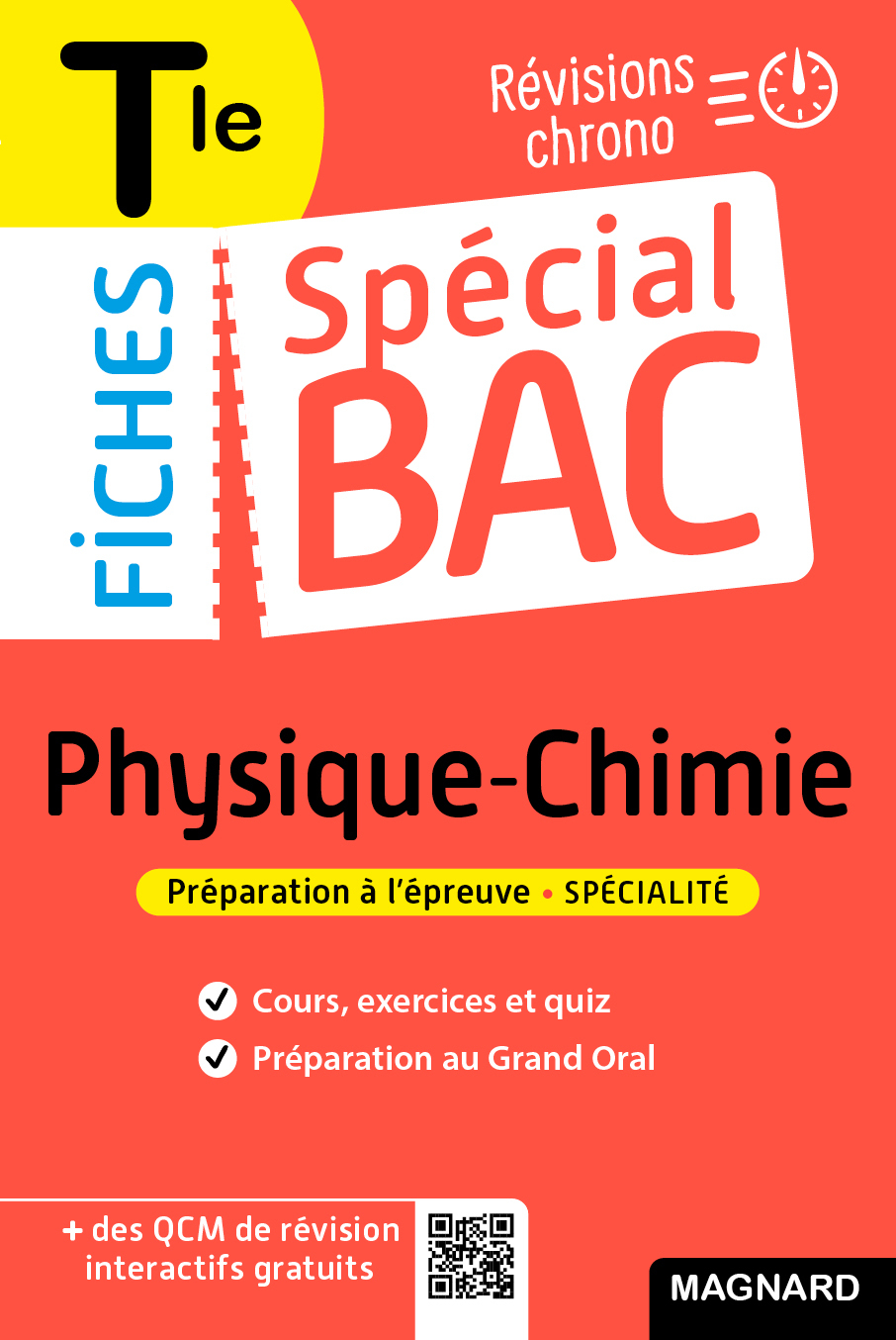 Spécial Bac Fiches Physique-Chimie Tle Bac 2024 - Tout le programme en 60 fiches, cours ultra-visuel