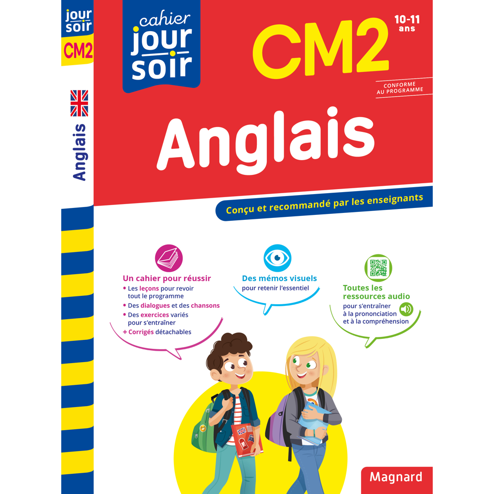 Anglais CM2 - Cahier Jour Soir - Conçu et recommandé par les enseignants (Broché)