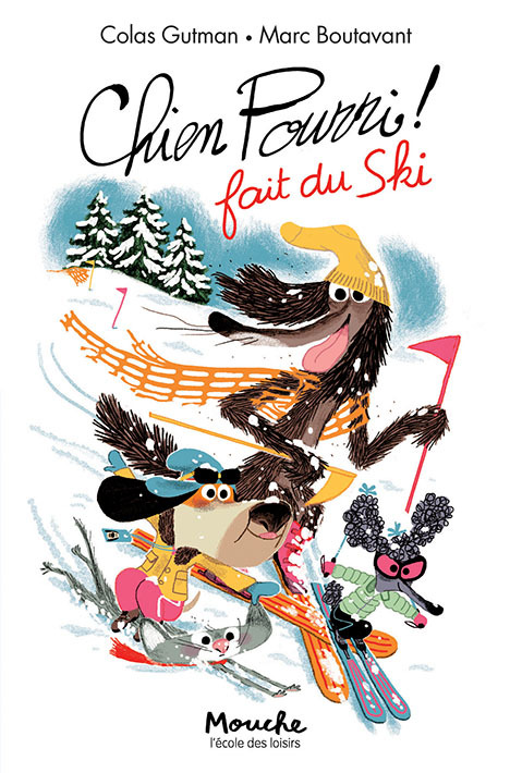 Chien Pourri fait du ski (Poche)