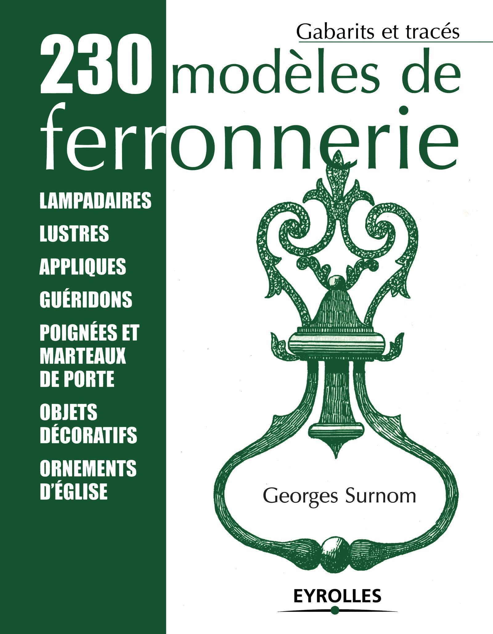 230 modèles de ferronnerie (Broché)