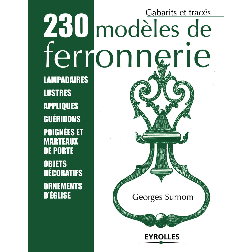 230 modèles de ferronnerie (Broché)
