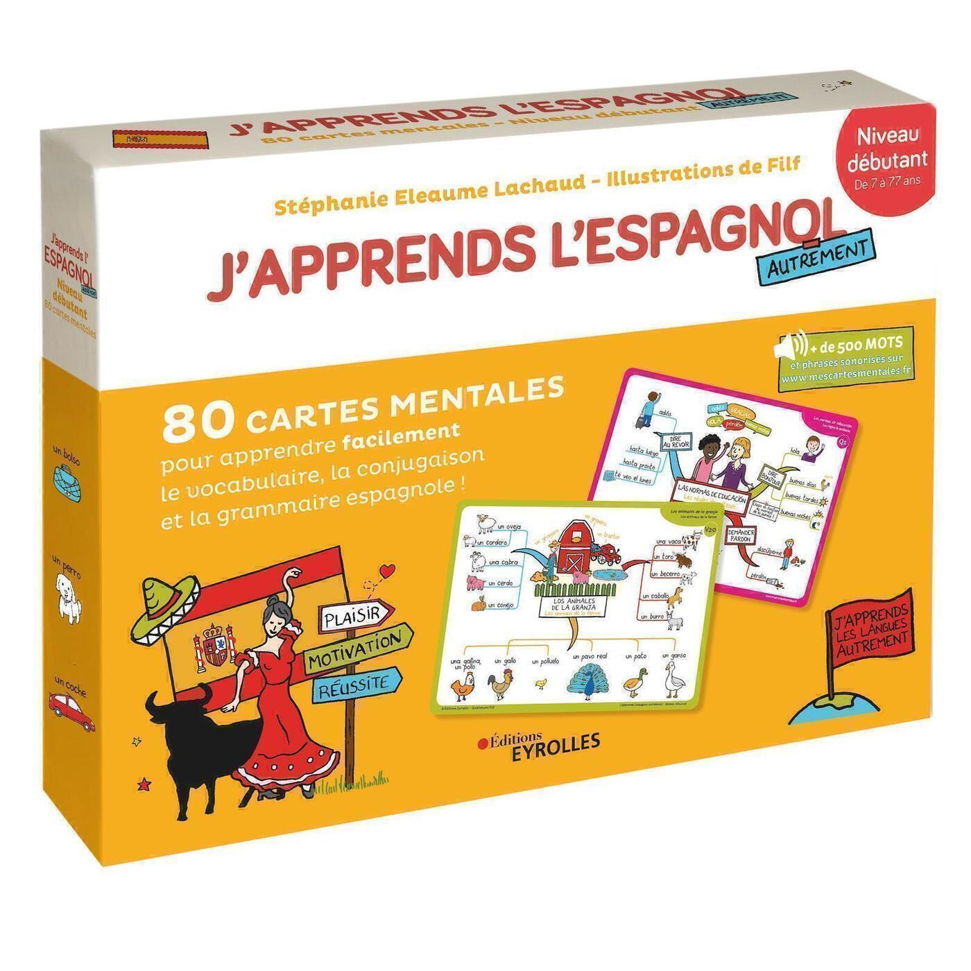 J'apprends l'espagnol autrement - Niveau débutant (Coffret)