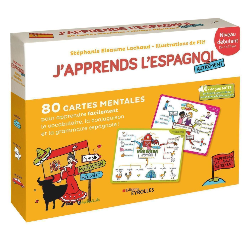 J'apprends l'espagnol autrement - Niveau débutant (Coffret)