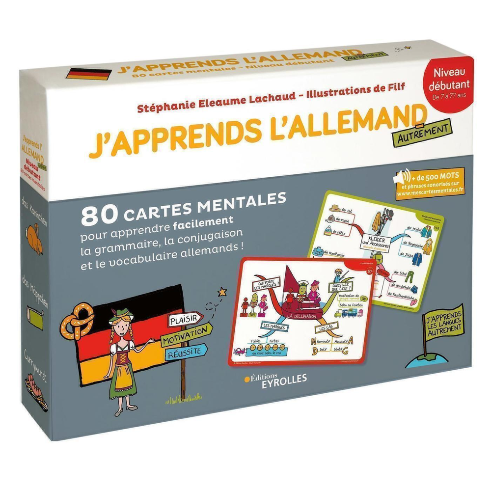 J'apprends l'allemand autrement - Niveau débutant (Coffret)