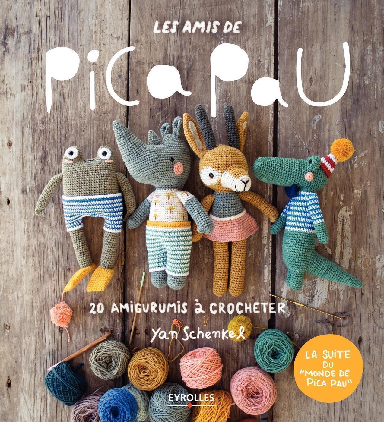 Les amis de Pica Pau - 20 amigurumis à crocheter (Broché)
