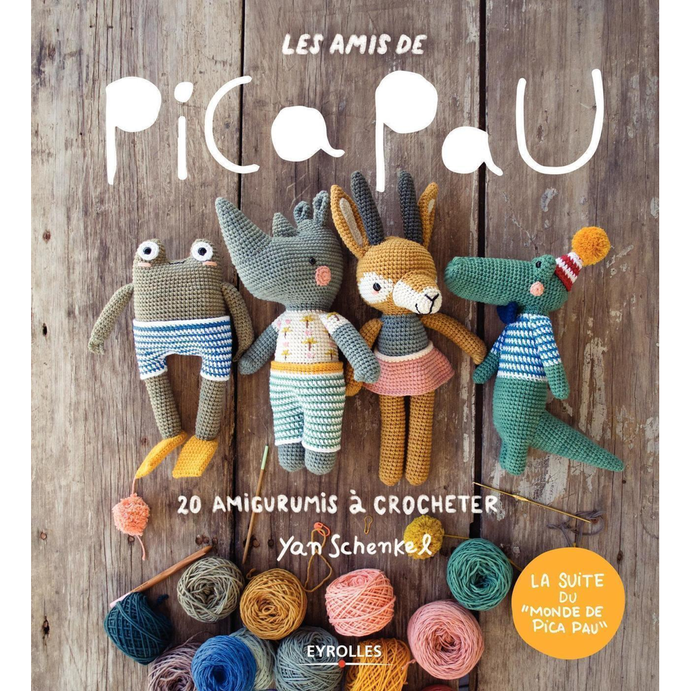 Les amis de Pica Pau - 20 amigurumis à crocheter (Broché)