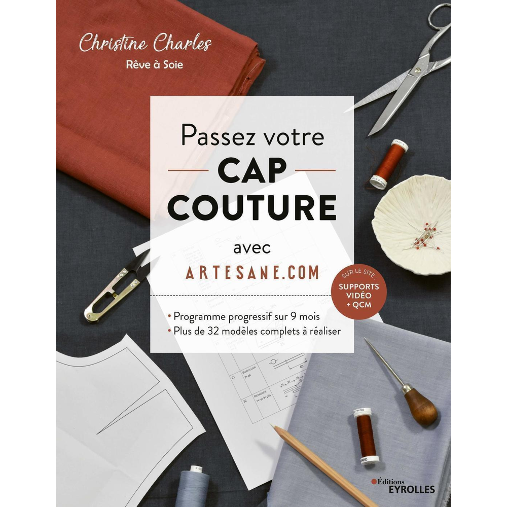 Passez votre CAP couture avec Artesane.com (Broché)