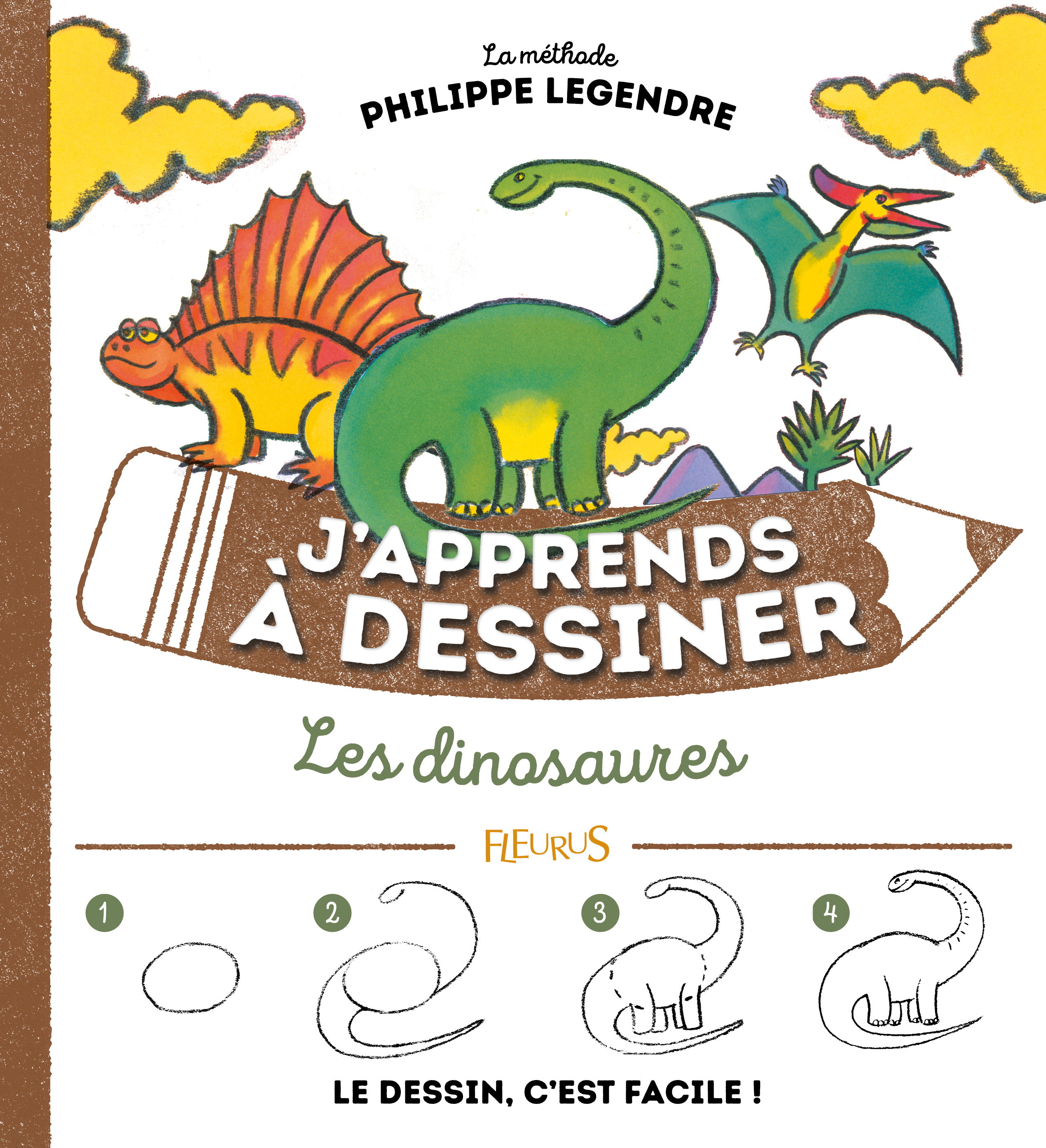 J'apprends à dessiner les dinosaures (Jeunesse)