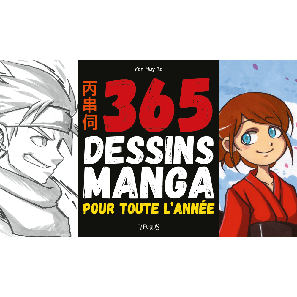 365 dessins manga pour toute l'année (Jeunesse)
