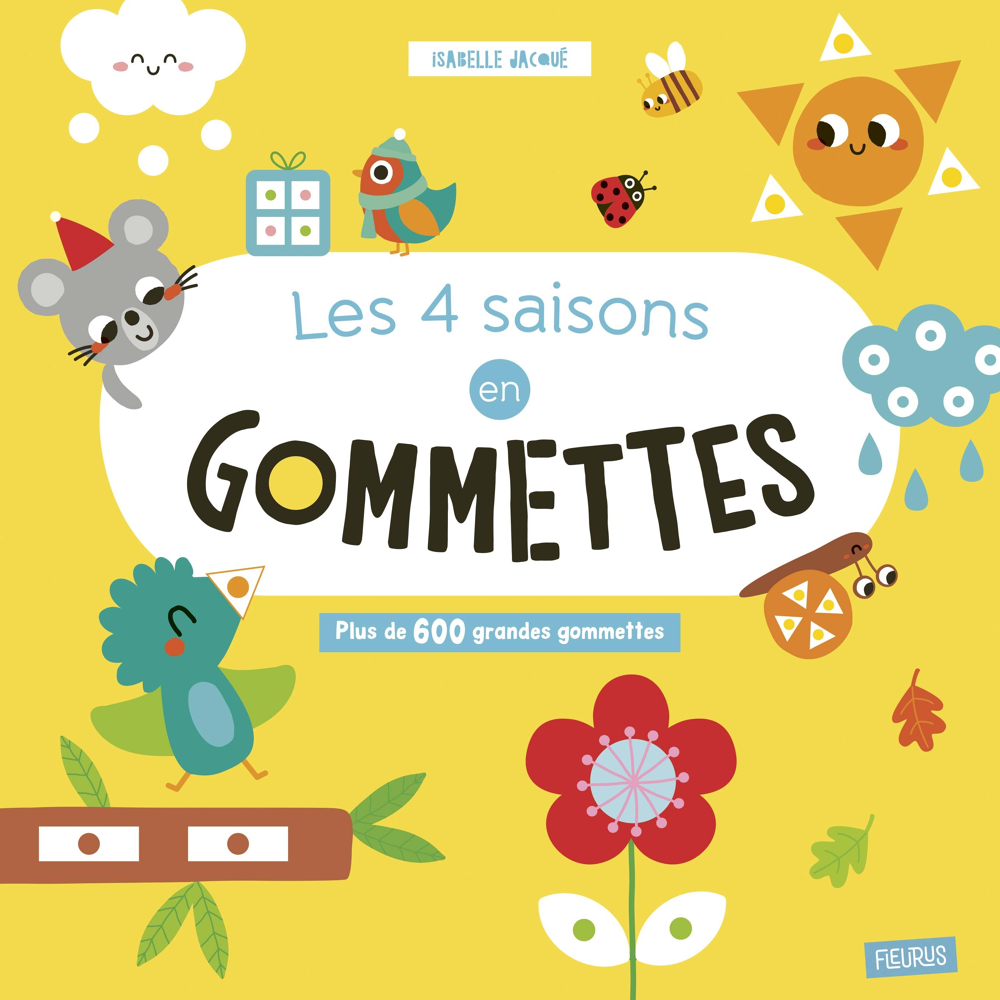 Les 4 saisons en gommettes (Jeunesse)