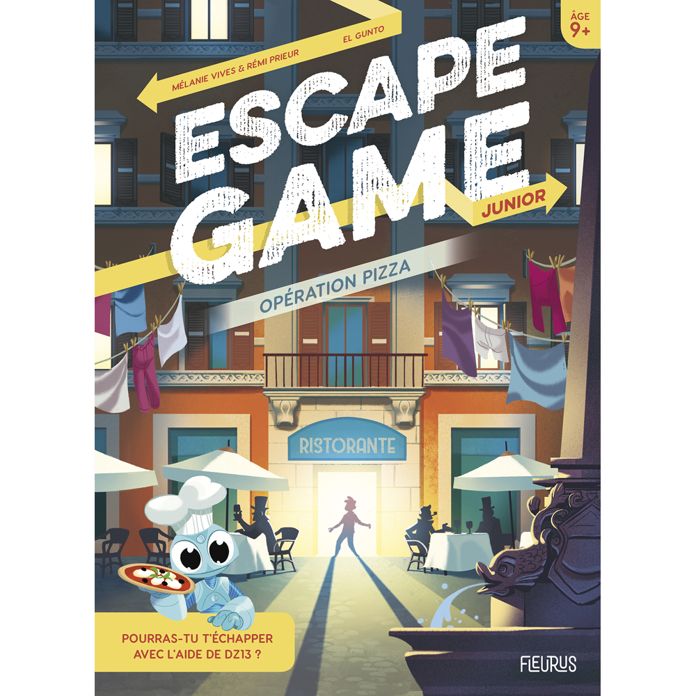 Escape Game Junior. Opération pizza (Jeunesse)