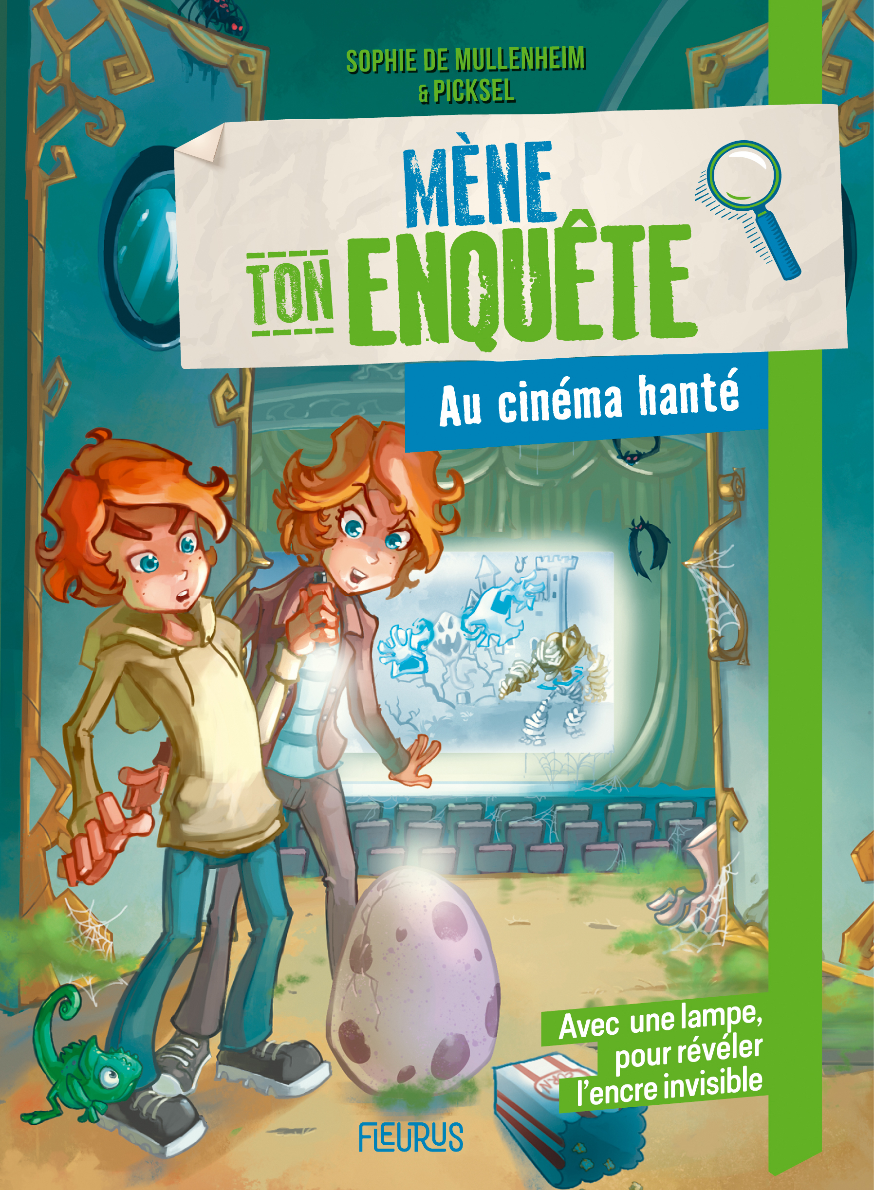 Mène ton enquête Au cinéma hanté (Jeunesse)