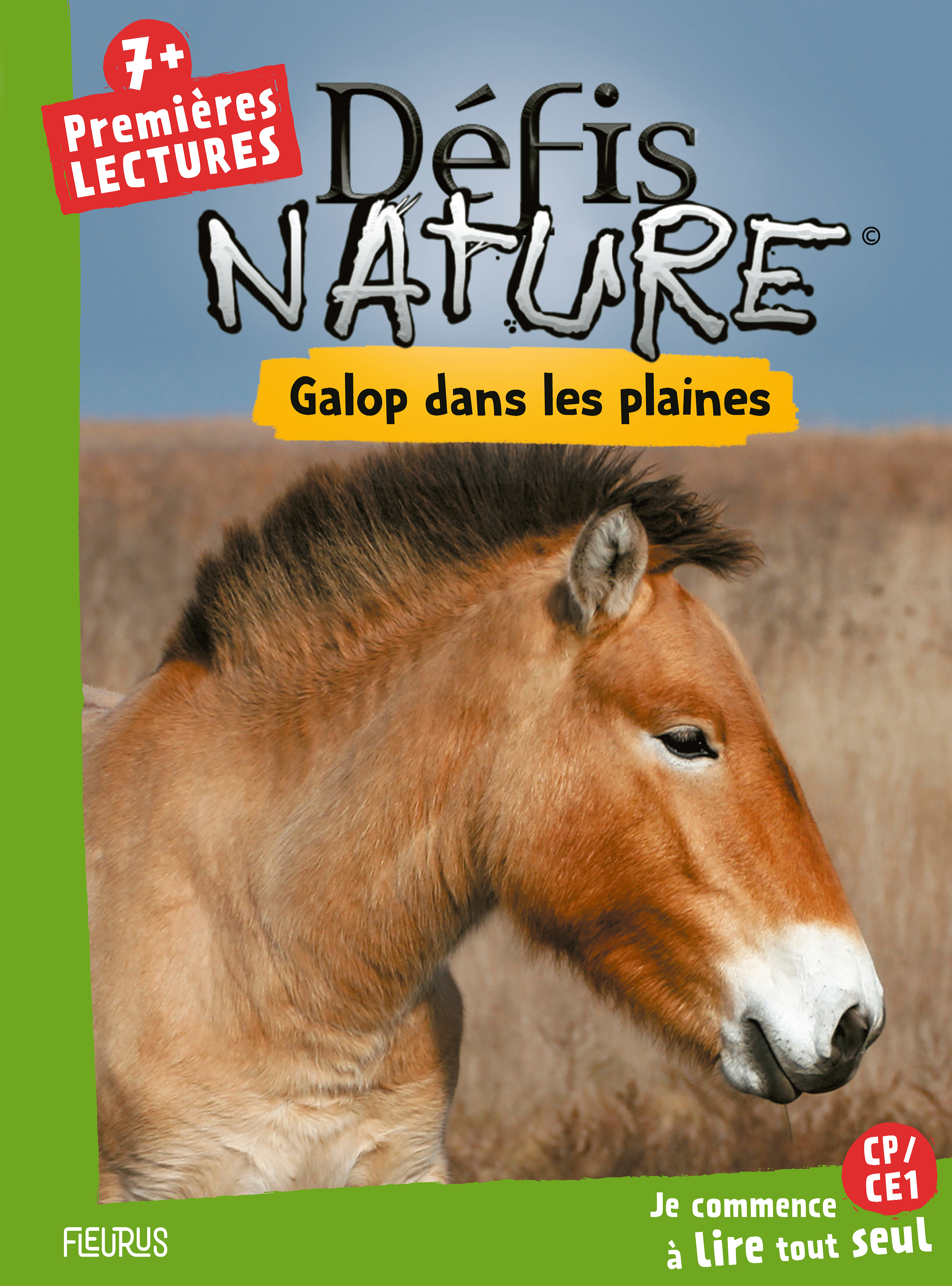 Défis nature - Premières lectures - Galop dans les plaines (Jeunesse)