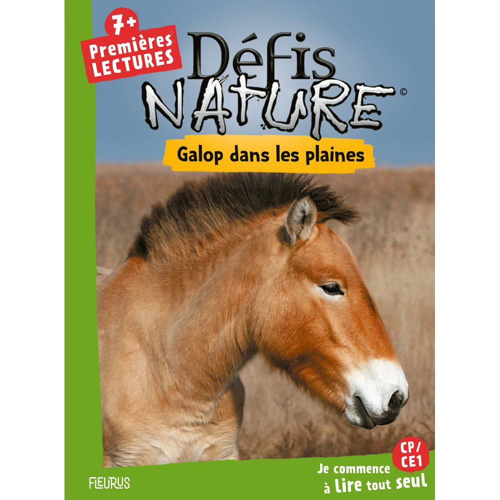 Défis nature - Premières lectures - Galop dans les plaines (Jeunesse)