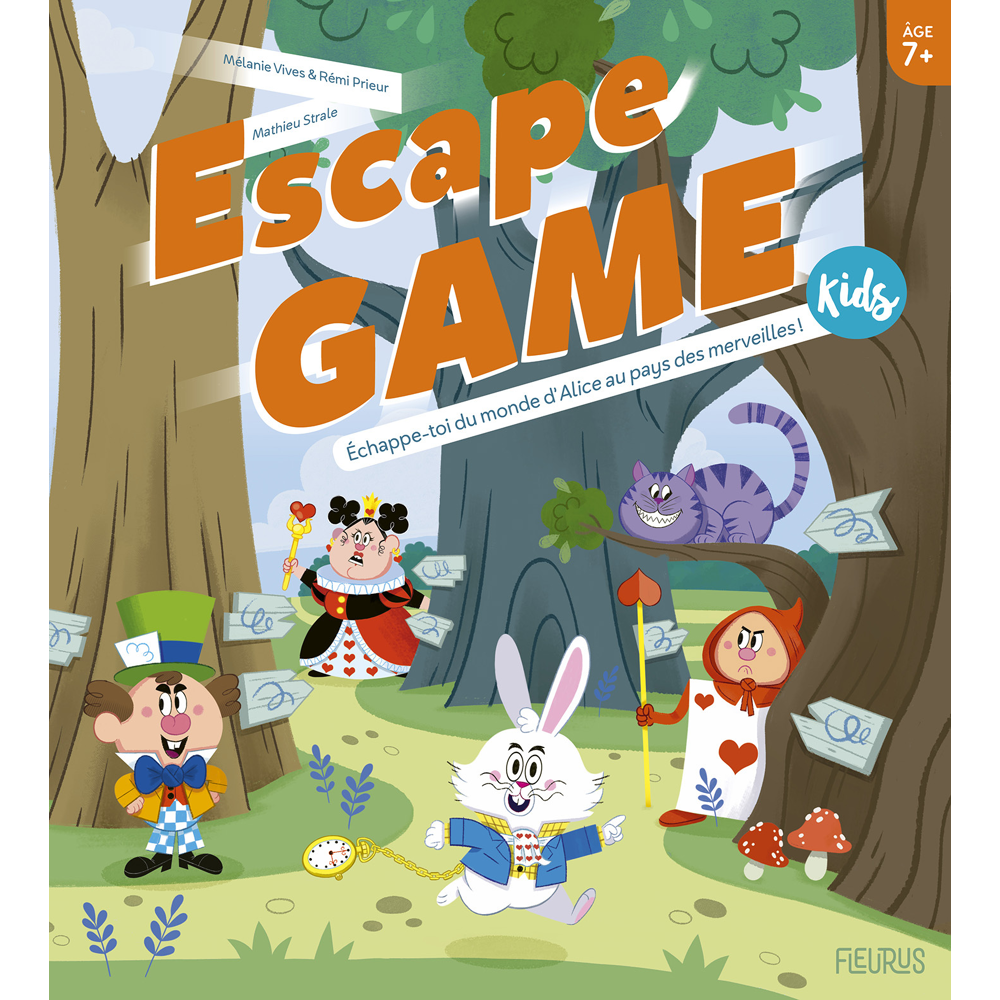 Escape Game Kids. Échappe-toi du monde d Alice au pays des merveilles ! (Jeunesse)