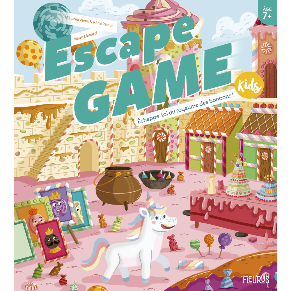Escape Game Kids - Echappe-toi du royaume des bonbons ! (Jeunesse)