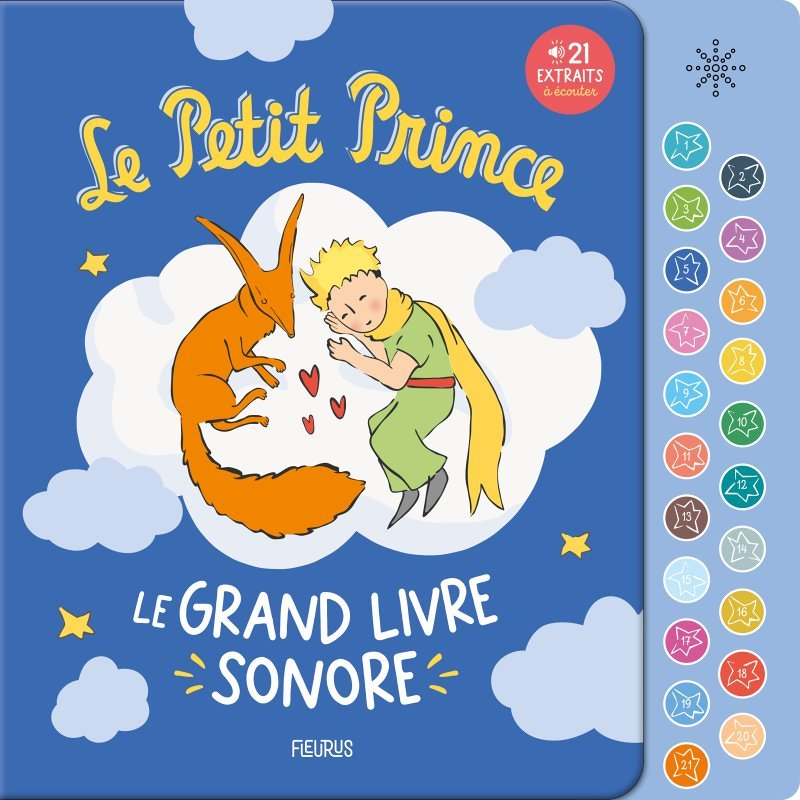 Le Petit Prince Le grand livre sonore (Cartonné)