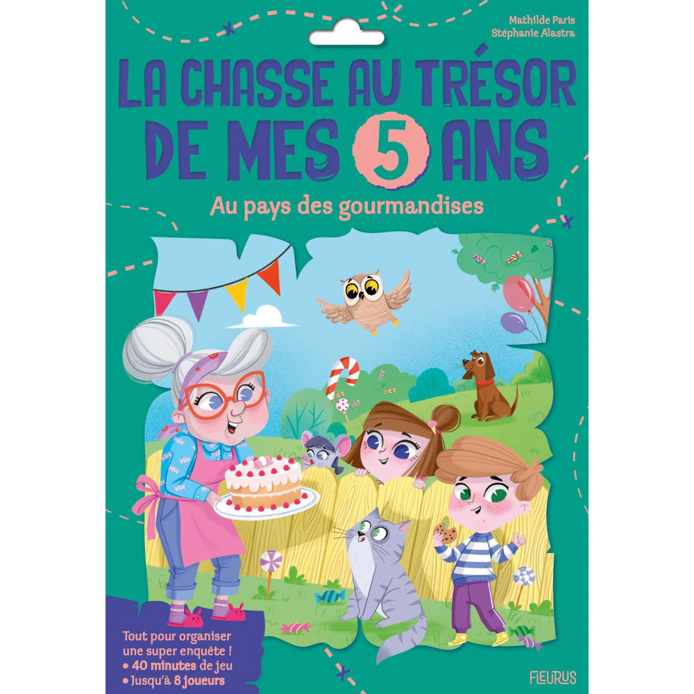 La super chasse au trésor de mes 5 ans - Au pays des gourmandises (Broché)