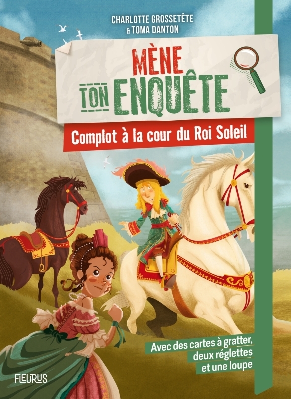 Mène ton enquête - Complot à la cour du Roi Soleil (Cartonné)