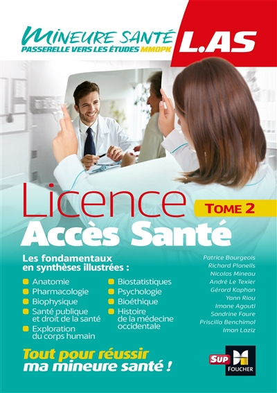 LAS - Licence Accès Santé - Tome 2 (Broché)