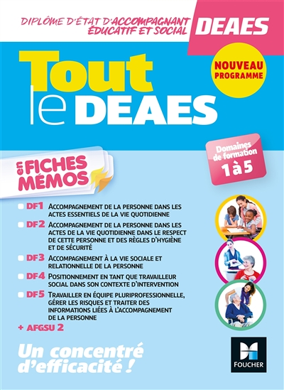 Tout le DEAES en fiches mémos - Nouveau programme (Broché)