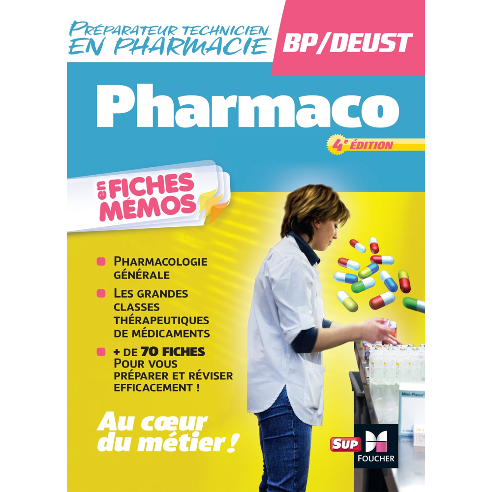 Pharmacologie - BP préparateur en Pharmacie 4e édition (Broché)