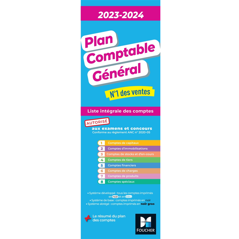 Plan comptable général - PCG - 2023-2024 (Broché)