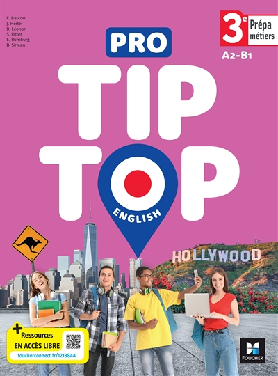 PRO TIP TOP English - ANGLAIS 3e Prépa-Métiers - Ed. 2023 - Livre élève (Broché)