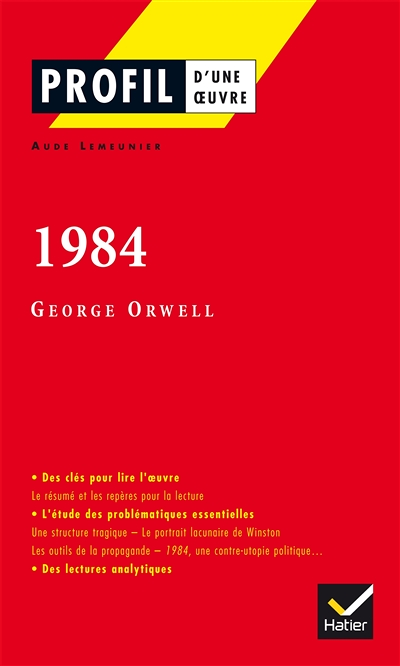 Profil - Orwell (George) : 1984 - analyse littéraire de l'oeuvre (Poche)
