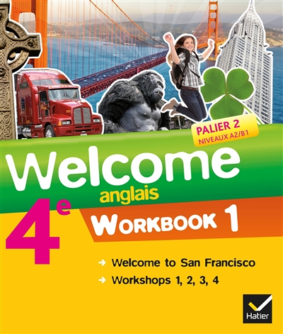 Welcome Anglais 4e éd. 2013 - Workbook (2 volumes) - Workbook (en 2 volumes) (Broché)