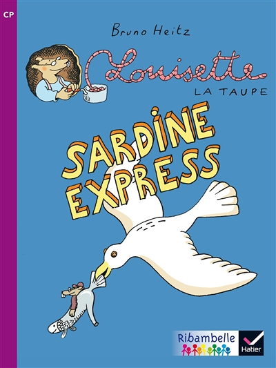 Ribambelle CP série violette éd. 2014 - Sardine express - Album BD 6 (Broché)