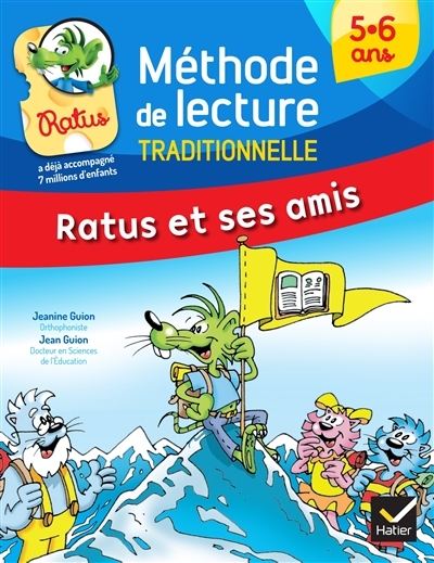 Méthode de lecture syllabique Ratus et ses amis (Cartonné)