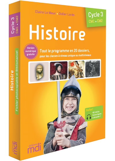 MDI Histoire - Fichier CM1/CM2 (Broché)