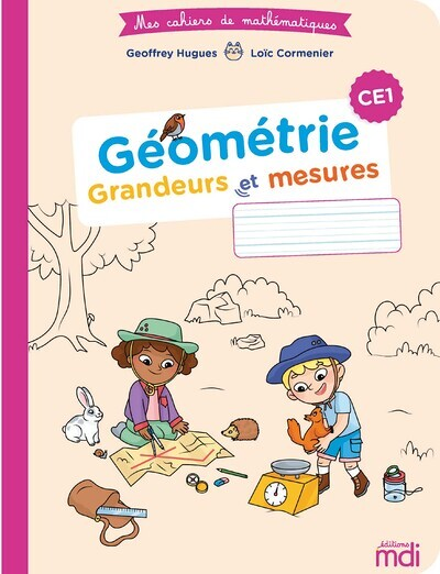 Mes cahiers de maths - Géométrie CE1 - Cahier (Broché)