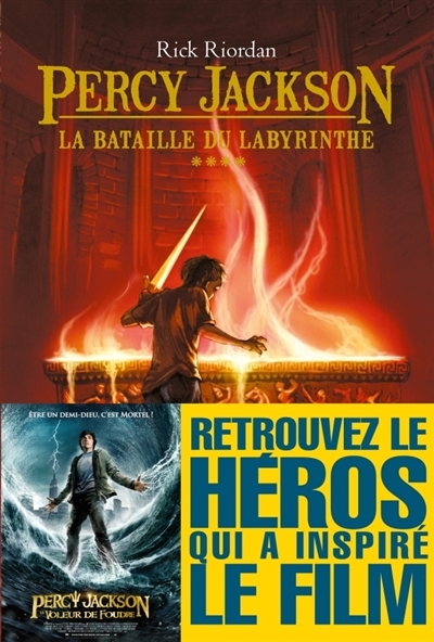 La Bataille du labyrinthe - Percy Jackson - tome 4 (Jeunesse)
