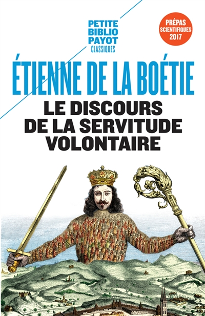Le Discours de la servitude volontaire (Broché)
